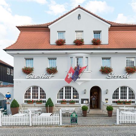 Hotel Gasthof Zum Storch Schlüsselfeld Exteriör bild