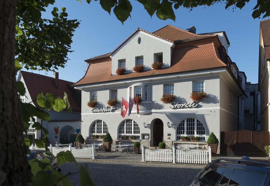 Hotel Gasthof Zum Storch Schlüsselfeld Exteriör bild